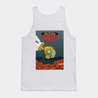 Dive the Ocean! Mariana Trench Submarine Tank Top